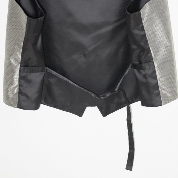 NWT Alan Flusser Patterned Men's Suit Vest & Tie - Picture 3 of 6